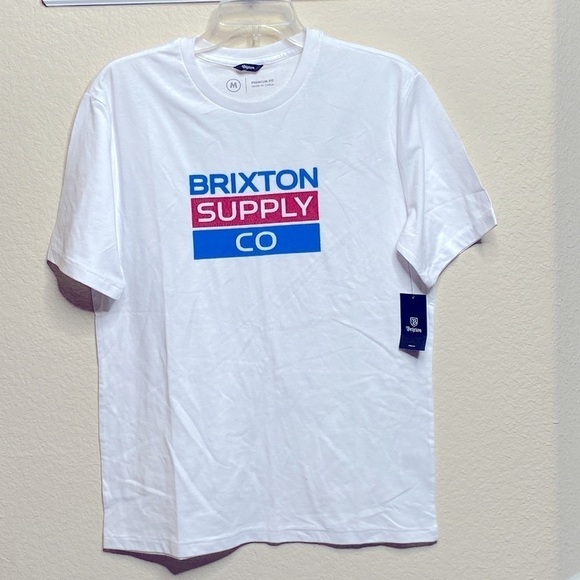 Brixton Mantle Premium Fit T-Shirt Size M - Picture 2 of 5